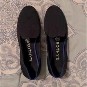 Rothy’s black loafers size 6